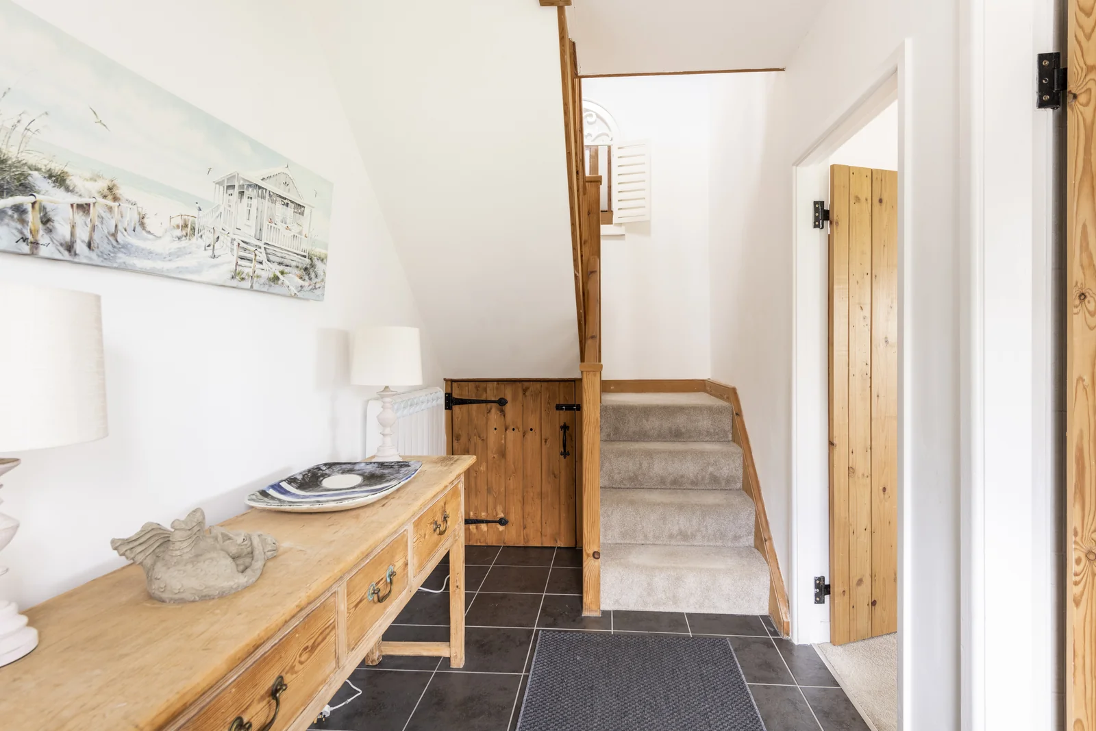 Staircase within the house